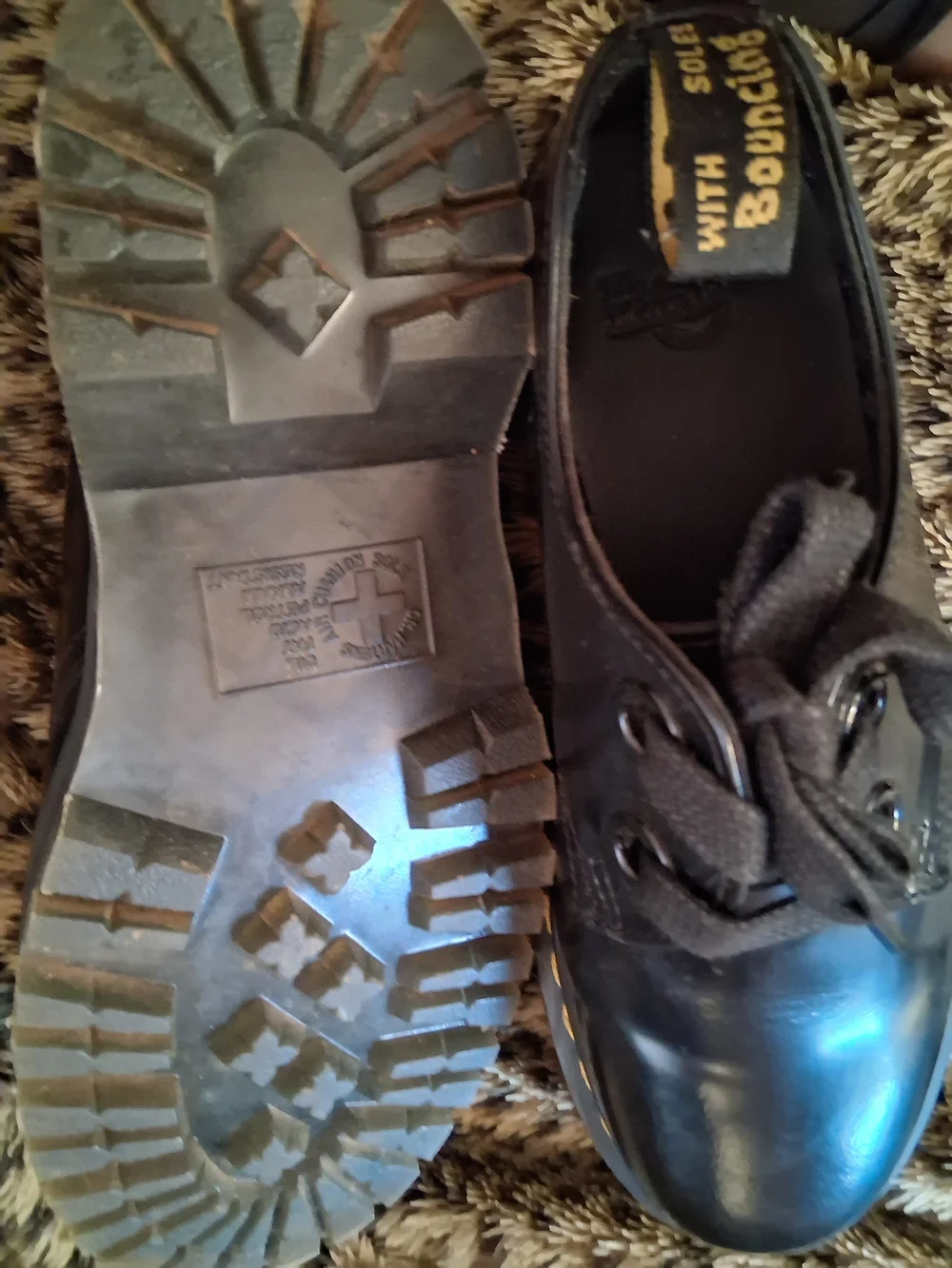 Dr. Martens Holly Quad Retro Platform Shoe Womens Size 7 US